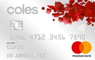 Coles No Annual Fee Mastercard image